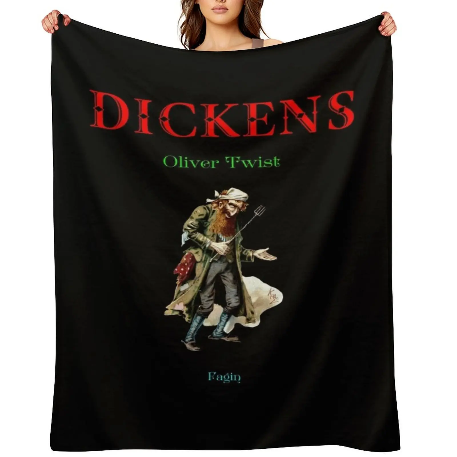 

Dickens Oliver Twist Fagin Throw Blanket Comforter Furrys Thermals For Travel blankets ands Blankets