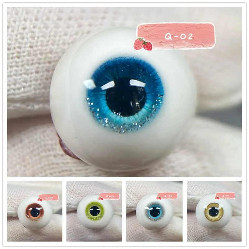 

BJD doll eyeball suitable for 1/3 1/4 1/6 size Eyes for toys cute plaster three-dimensional eye pattern doll accessories