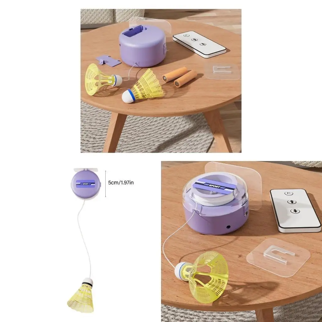 جهاز التحكم عن بعد لتدريب كرة الريشة، أداة تدريب كرة الريشة المحمولة، أداة تدريب احترافية لتنس الريشة #1