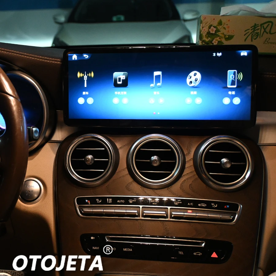 

12.8" Linux Screen For Mercedes Benz C CLASS GLC 2015-2018 Ntg5.0 Car Radio Audio Carplay Central Monitor Car Multimedia Display
