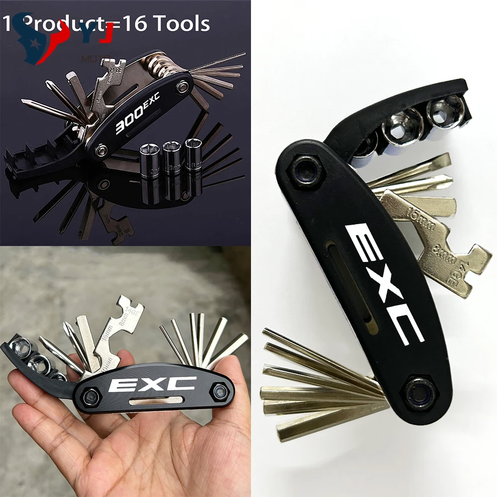 New Motorcycle Tool Wrench Screwdriver Set For KTM TPI 300 EXC 300EXC TPI Six Days 2018-2024 2025 Multi Repair Tools Accessories