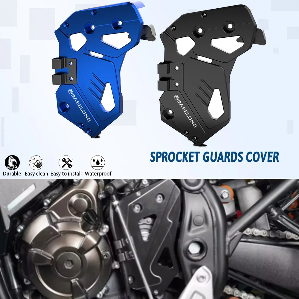 

Motorcycle For Yamaha Tenere700 XTZ700 Tenere 700 XTZ 700 2019-2024 2023 2022 2021 2020 Chain Protector Sprocket Guards Cover