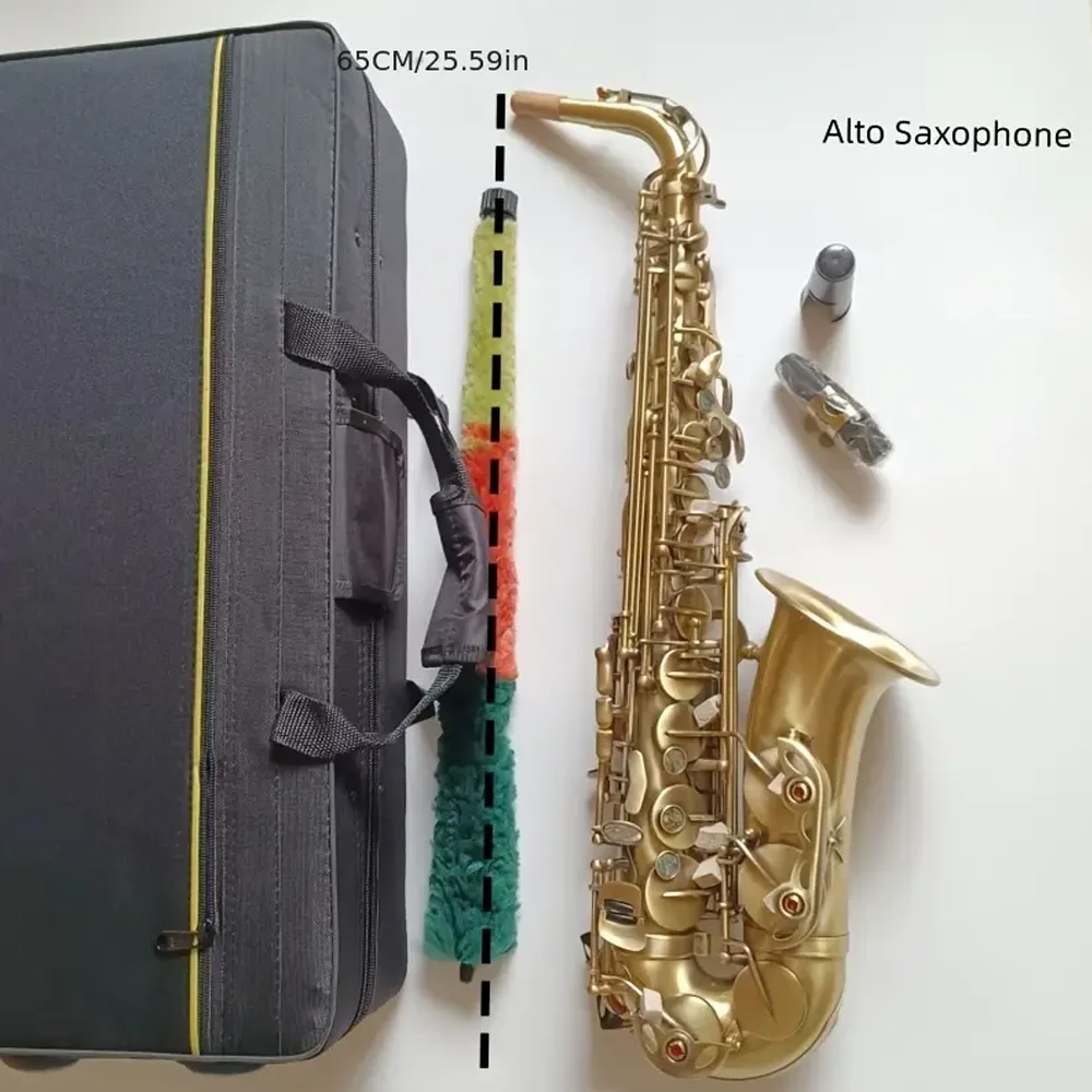 

Professional bronze alto saxophone wind band protective case - suitable for band and orchestral performances, saxophone woodwind
