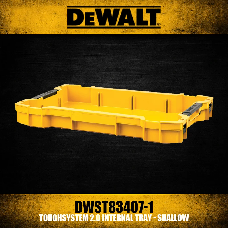 DEWALT DWST83407-1 ToughSystem 2.0 Internal Tray - Shallow DWST83408-1 TOUGHSYSTEM 2.0 Internal Tray - Deep