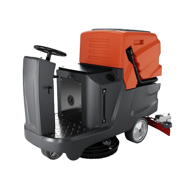 Household Floor Cleaning Machine Scrubber Floor Scrubber Driving Sweeper Road Scrubber