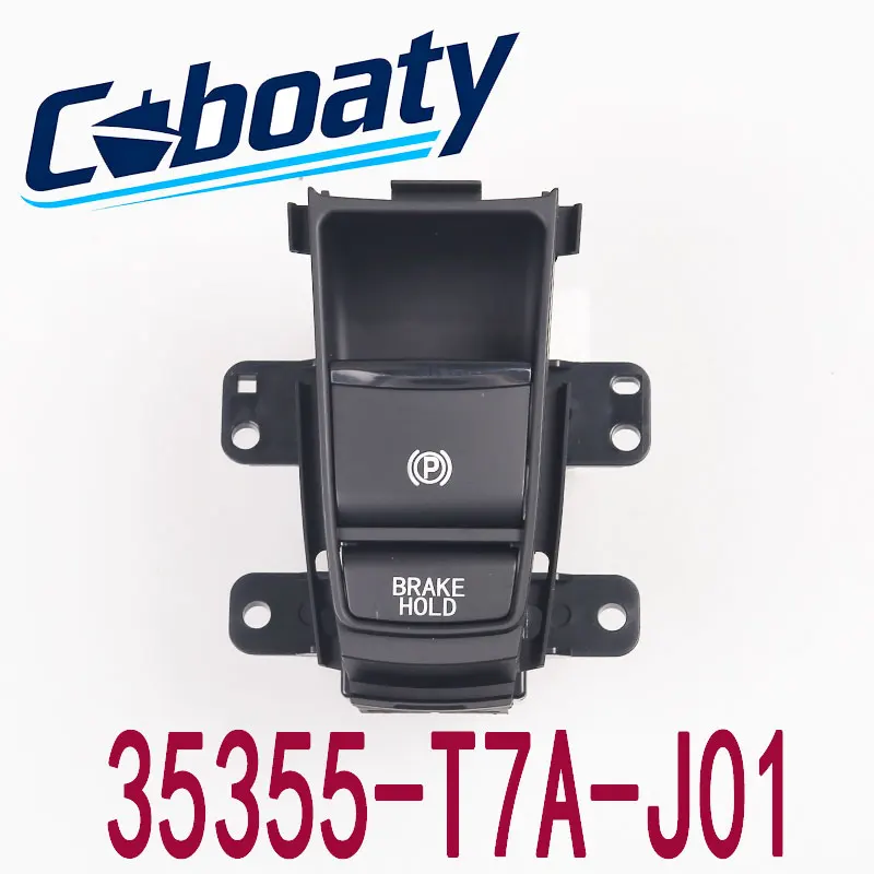 

For Honda HRV XRV HR-V XR-V VEZEL Electronic Automatic Hand Brake Button Parking Brake Switch 35355-T7A-J01 Top quality