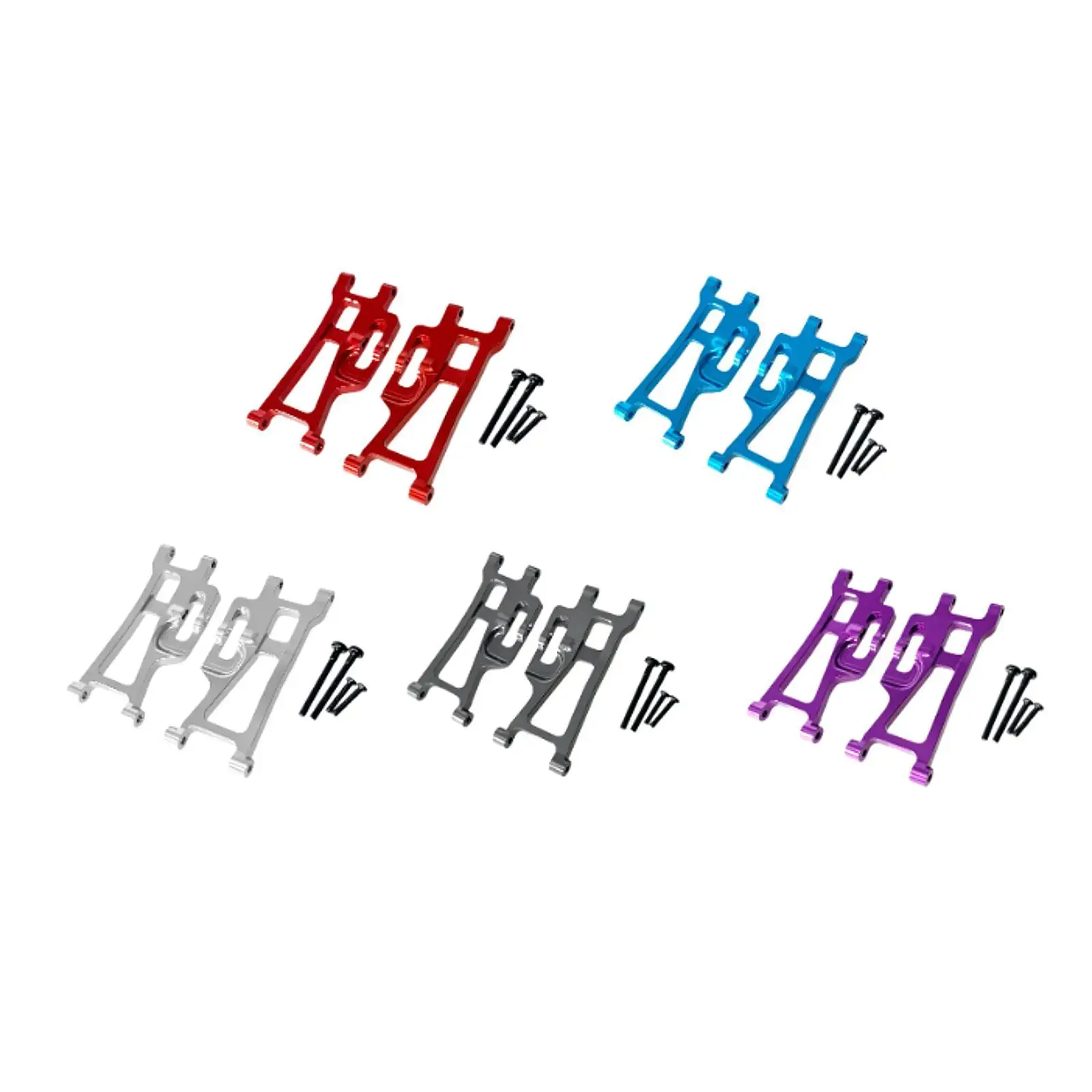 2x brazo de suspensión oscilante inferior trasero piezas de vehículo modelo RC brazo de suspensión RC