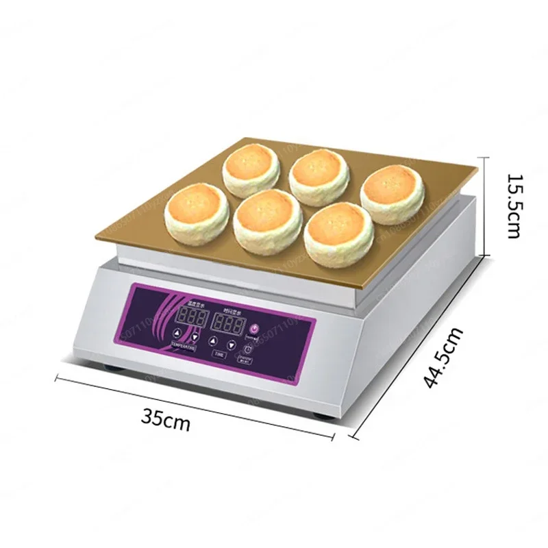 Souffle Machine 110V/220V Commercial Digital Display Souffle Machine Soft Japanese Souffle Pancake Machine Comb