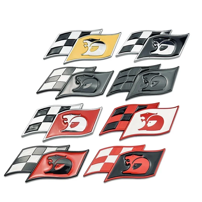 شعار الشبكة الأمامية للسيارة ، ملصق حقيبة معدنية لصندوق الذيل لهولدن كومودور ، كولورادو ، كابتيفا ، بارينا ، مونارو ، رجل دولة ، تورانا #2