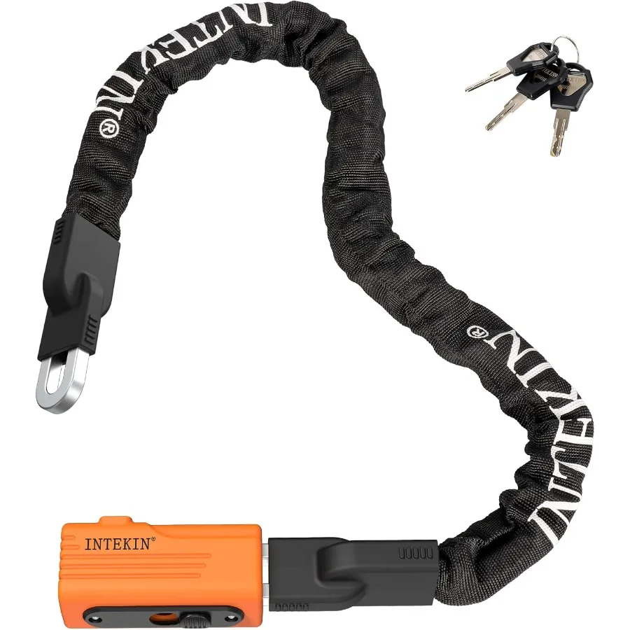 

Heavy Duty 3FT 4FT 5FT Bike Chain Lock with 8mm 10mm Thicker AntiTheft Design for Secure Bicycle and Motorcycle Protection Incl