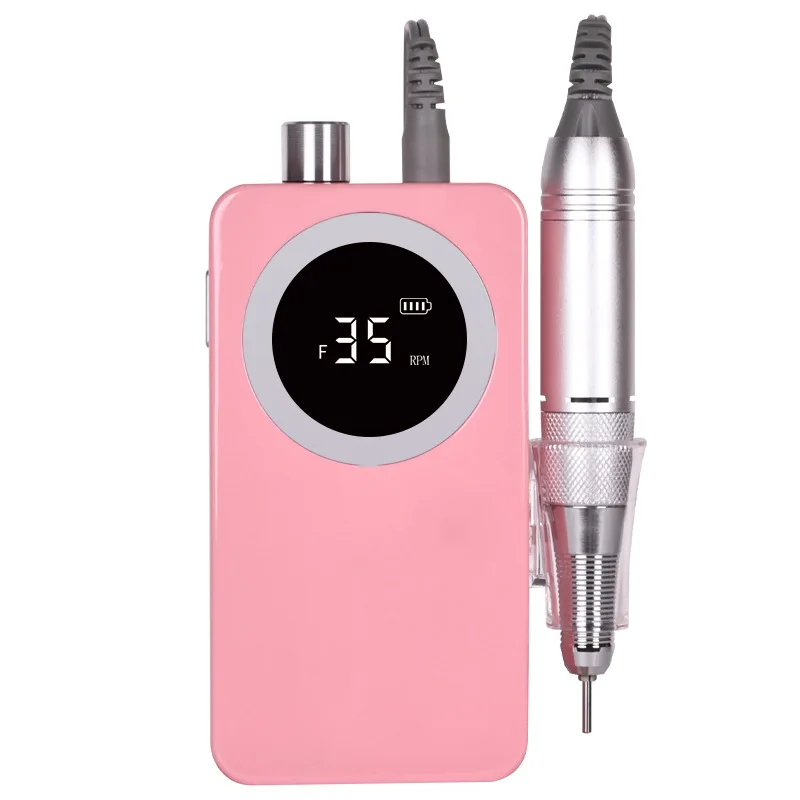 

Electric nail polisher, rechargeable high-speed noise reduction, shock absorption, nail remover, portable nail polisher