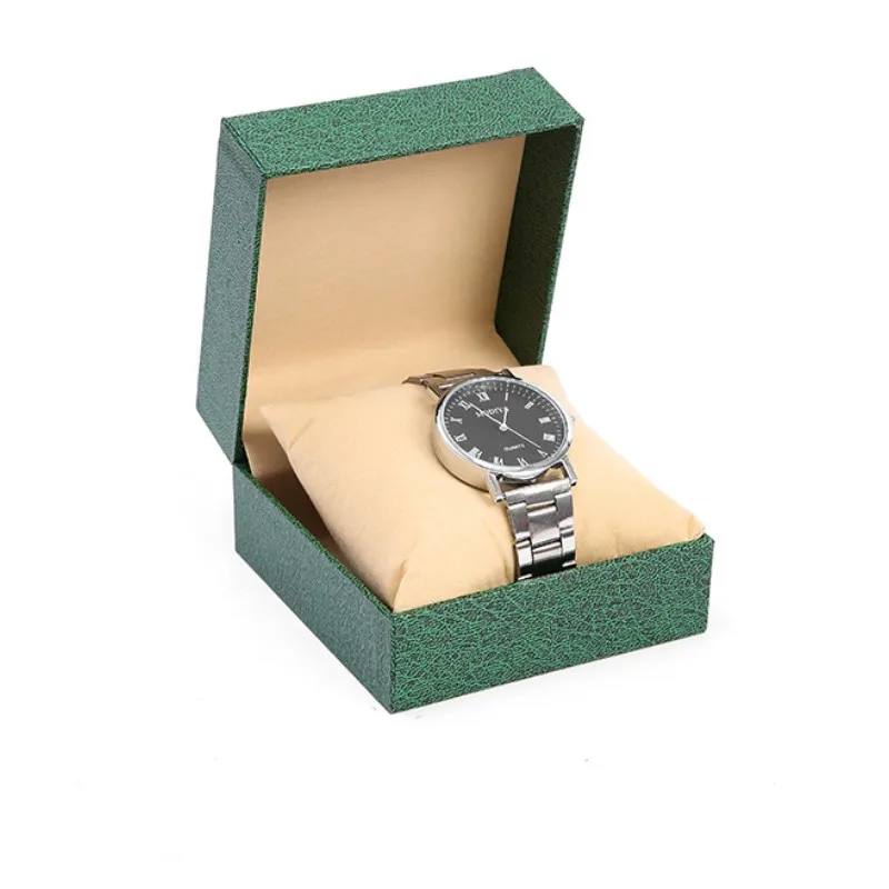 Gift Packaging Box Wear-Resistant Pu Leather Watch Box Watch Display Box Fashionable For Jewelry Counter Gift-Giving Watch