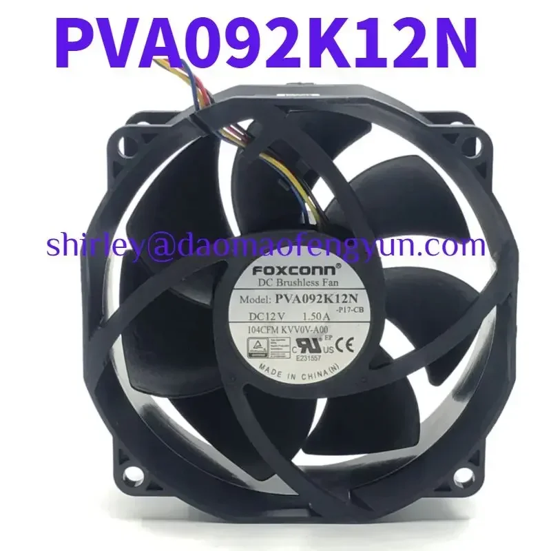 Brand New 6YVJR-AAO 106CFM server fan PVA092K12N DC12V 1.50A