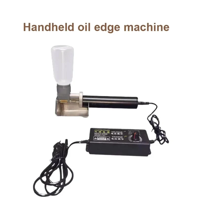 Manual Electric Oil Edge Machine Belts/Watches/Luggage/Fur Leather/Furniture/Footwear Edge Coating And Sealing Tools