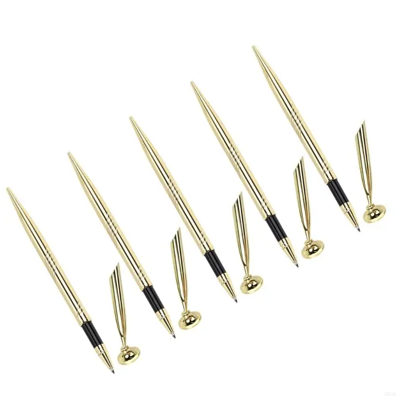 203B 5 PCS PROIND PEN مع قواعد مكتب استقبال القلم العضلة للخدمة
