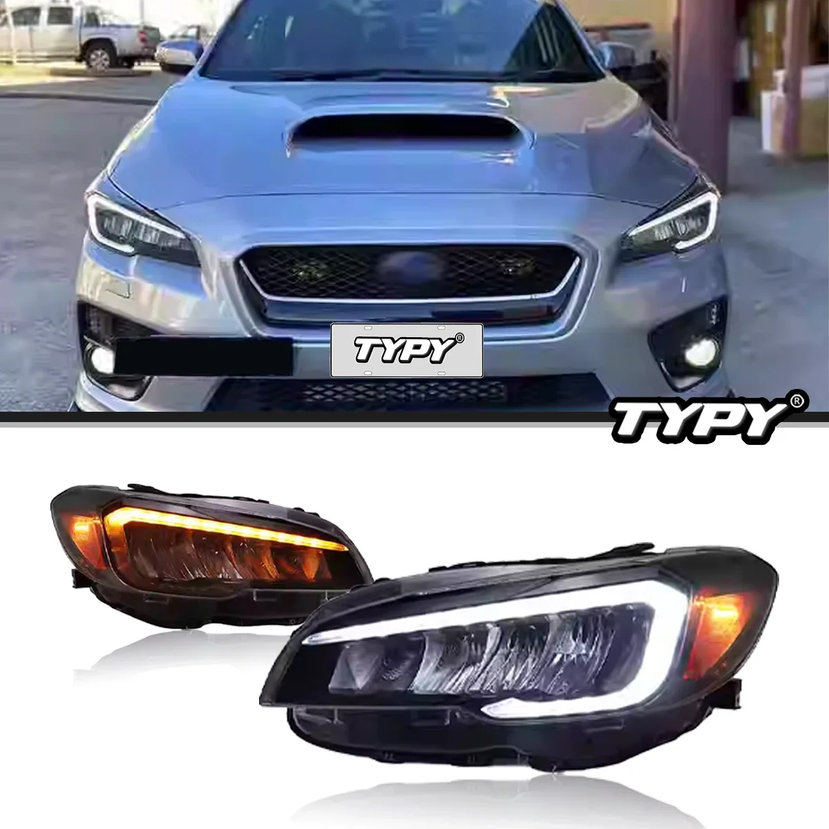 

Автомобильные аксессуары, светодиодные задние фонари в сборе для Subaru WRX Limited/WRX STI 2015-2021 гг., базовые/премиум автомобильные светодиодные фонари, передняя лампа