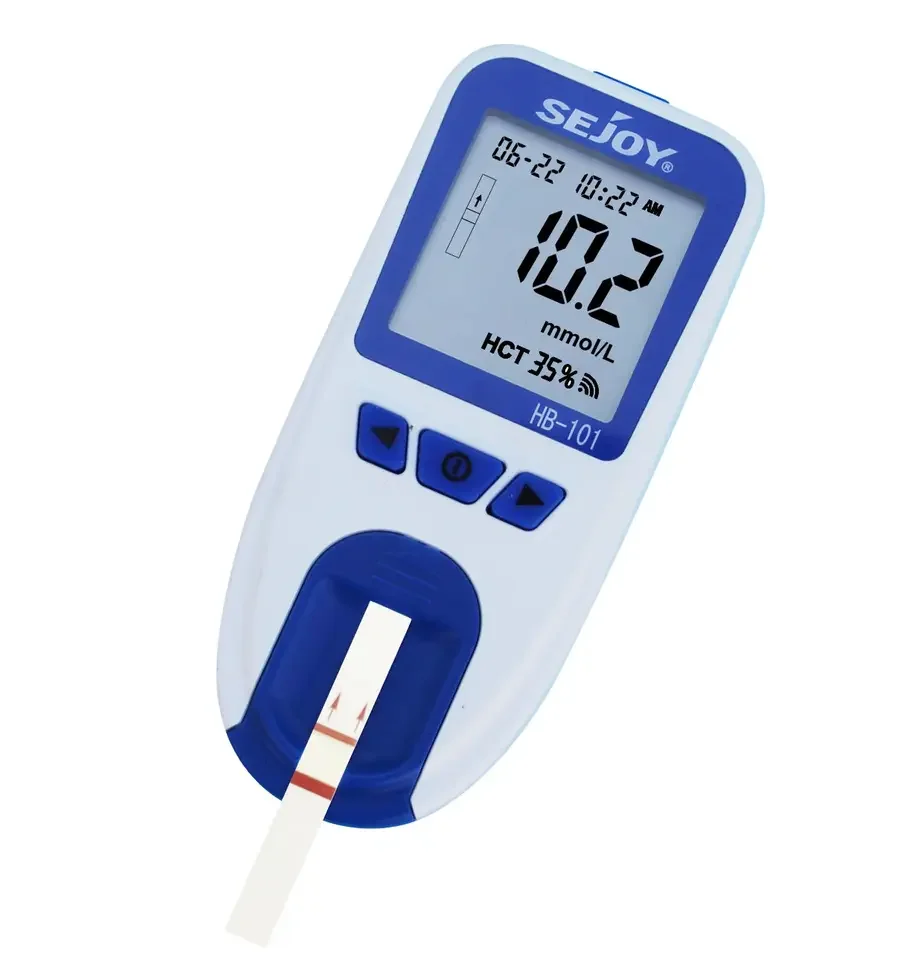 hot sell HB ANALYZER Portable Handheld Hemoglobin Meter Test/hba1c Analyzer With Hemoglobin Test Strips