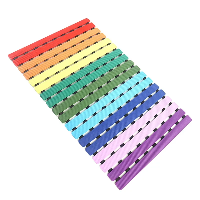 Splicing Anti Slip Pad Bathroom Mat with Sucker Shower Pad Floor Protector Decor  Living Room Bedroom Carpet salle de bain