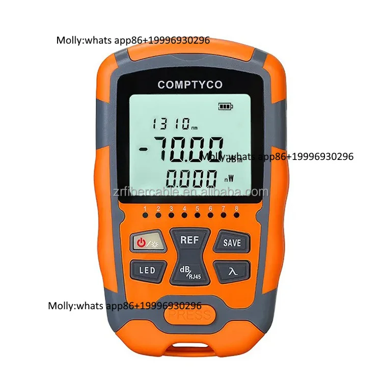 4 in 1 Mini Fiber Optical Laser Power Meter Visual Fault Locator With Network Cable Test Optical Fiber Tester VFL OPM Price
