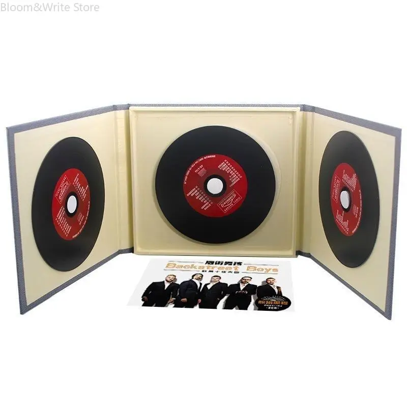 مجموعة الموسيقى الأمريكية الشهيرة للرجال BSB، صندوق هدايا لتسجيلات الموسيقى مكون من 3 مشغل كاسيت للسيارة