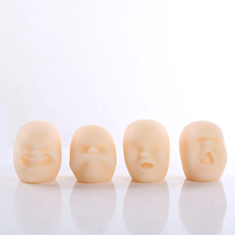 Funny Human Face Emotion Vent Ball Squishy Toy Antistress Toy Adult Stress Relieve Toy With Scented Gift Fidget Toys for Anxiety