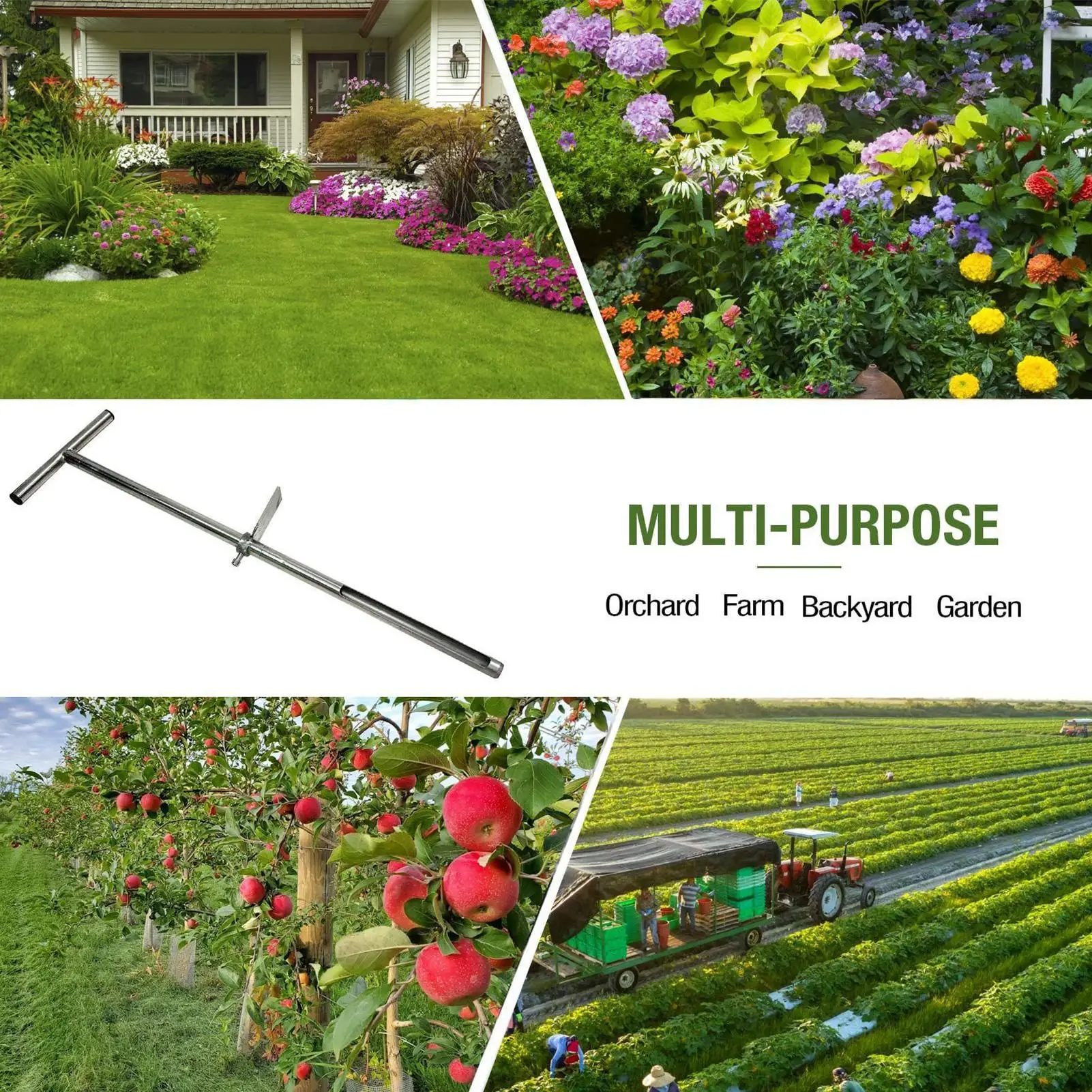 أداة أخذ عينات التربة مصنوعة م - مراجعة Gardening Tools For Home وسعره