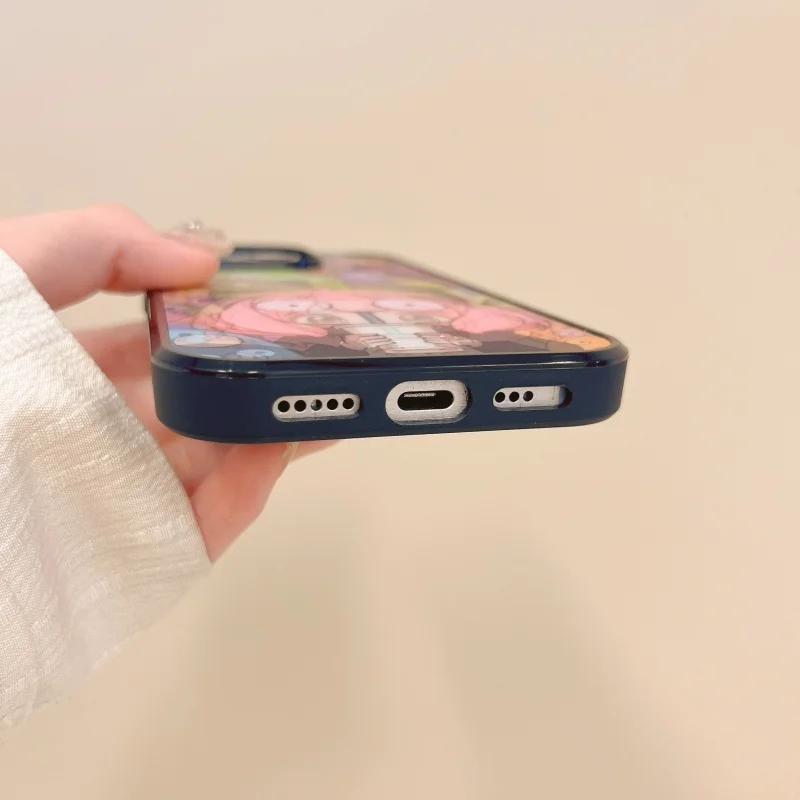 3D Anya Forger Cute Girl Phone Case for iPhone 11 12 13 14 15 16 Pro Max Plus Magnetic Wireless Charging For Magsafe Cover