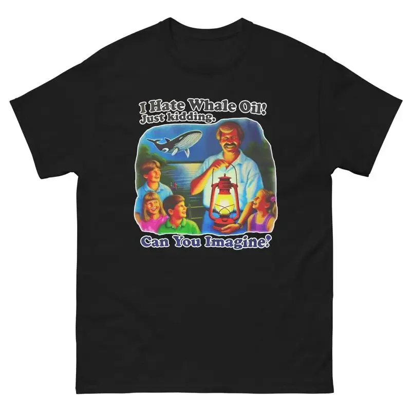 Ich hasse Walöl, nur lustig gemacht. Lustiges T-Shirt