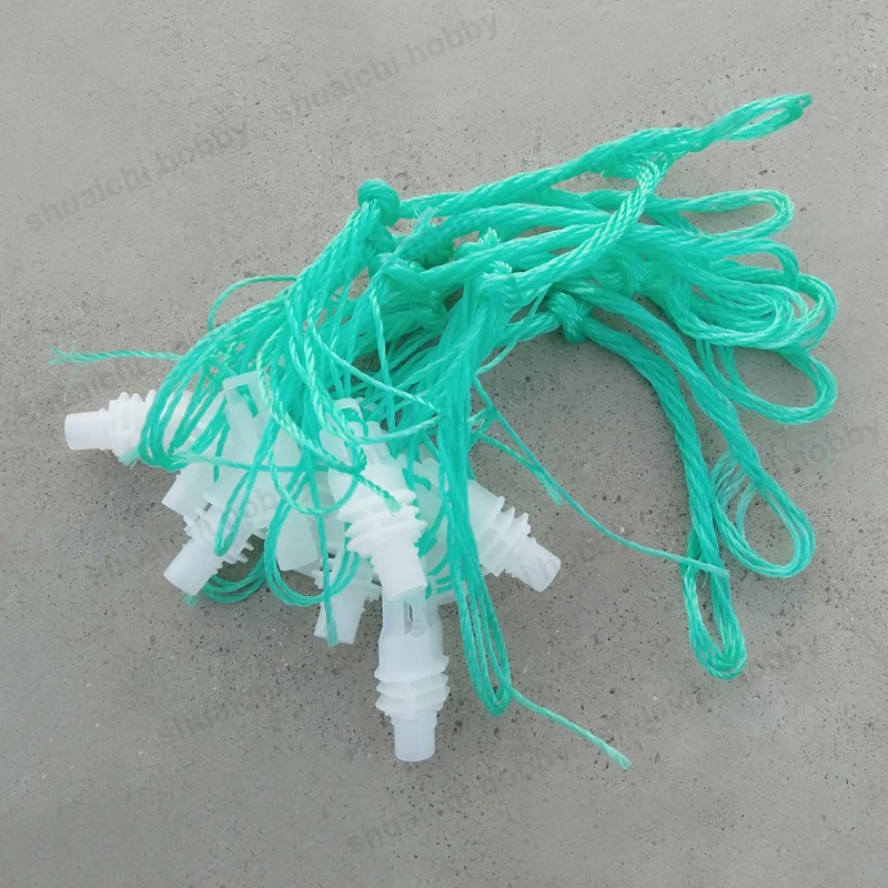 5PCS RC Trawler Boat Net Ropes DIY Unhook Decoupling Rope Accessories for Bait Ship Tug Boats Model