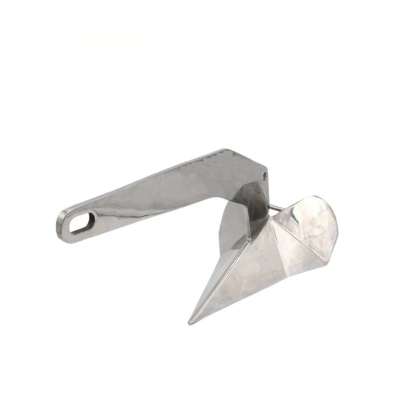 

Marine Grade Stainless Steel Triangular Delta Anchor Corrosion Resistant Yacht Anchor