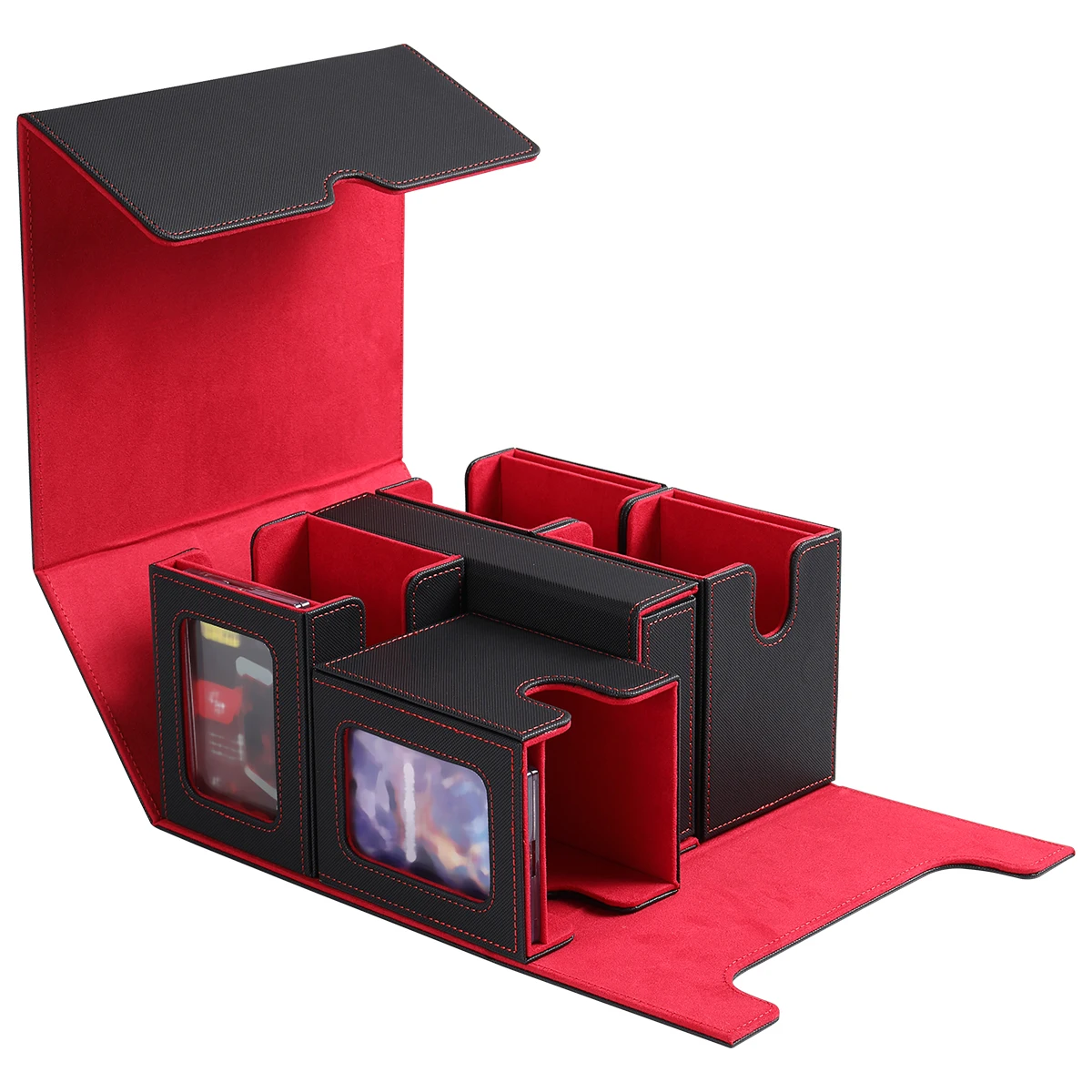 

Ящик для хранения с несколькими отделениями и несколькими отделениями внутри, вмещает классификацию и хранение разных вещей.