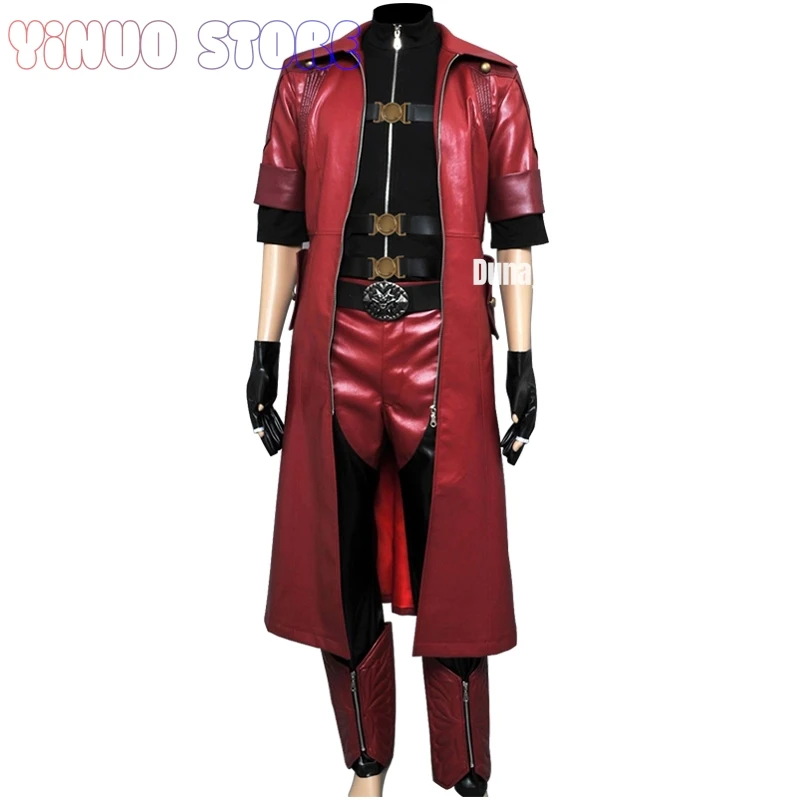 DMC Dante Show Men's Clothing Everyday Leather Clothing Cosplay Cos Game Anime Party Uniform Hallowen Play Character Costume - Image 6