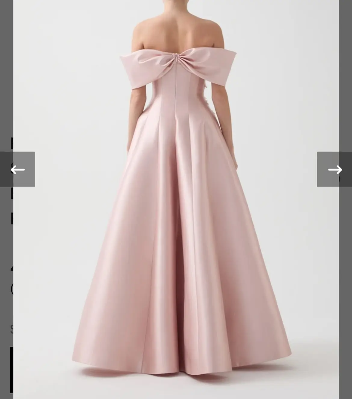 فستان سهرة مخصص على شكل حرف A بدون أكتاف مزين بالساتان فستاين سهرة/فساتين الحفلات بدون أكمام بطول الأرض فستان طويل لحفلات أعياد الميلاد