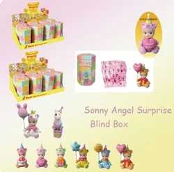 Sonny Angel Birthday Series Animali Anime Figure Ornamenti Bambole Fan Desktop Car Ornament Regalo di Natale