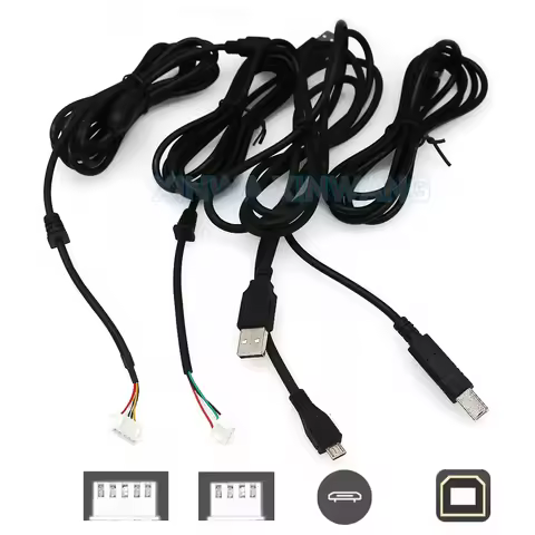 1 Piece USB2.0 To Jst /Micro /Print Connector Plug Cable Wiring For PC PS/3 Zero Delay USB Board Arcade Stick Game Machine