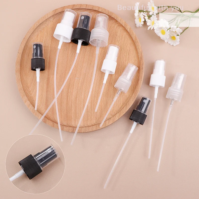 10Pcs Portable Spray Bottle Tops Pump Perfume Nozzle Fine Mist Sprayer Head Replacement Refillable Essential 18/20/24mm