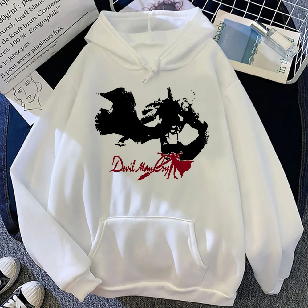Devil May Cry hoodies anime sweatshirt y2k 2000s gothic harajuku Korean Aesthetic