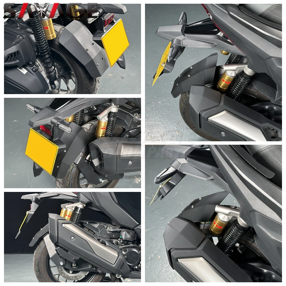 ADV350 2025 Rear Mudguard Protection Protector For Honda ADV350 2022-2024 Motorcycle Accessories Rear Wheel Cover Mud Flap Guard - Image 3