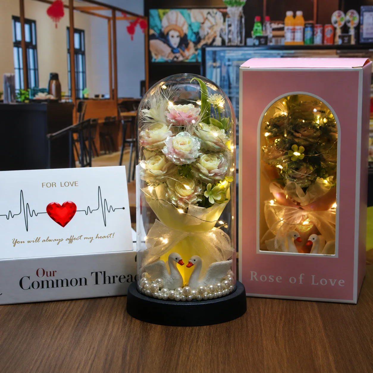 Ornamen Kubah Kaca Bunga Buata - Lighting Decor Home ulasan dan harga