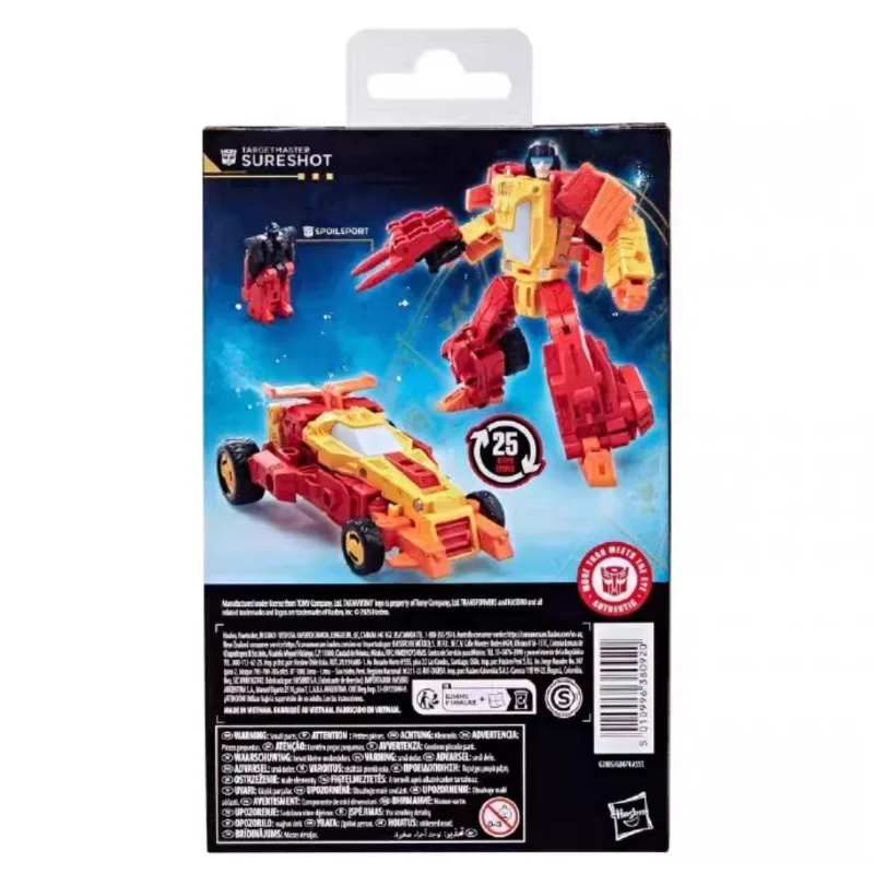 ของเล่นแอ็คชั่นฟิกเกอร์ Transformers Age of The Primes Deluxe Class Targetmaster Sureshot ของแท้จาก Hasbro รุ่นใหม่
