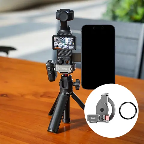 Magnetic Adapter Frame for DJI Osmo Pocket 3 Desktop Mount Base Magnetic Mount Stand Vlgo Video Shooting Accessorises