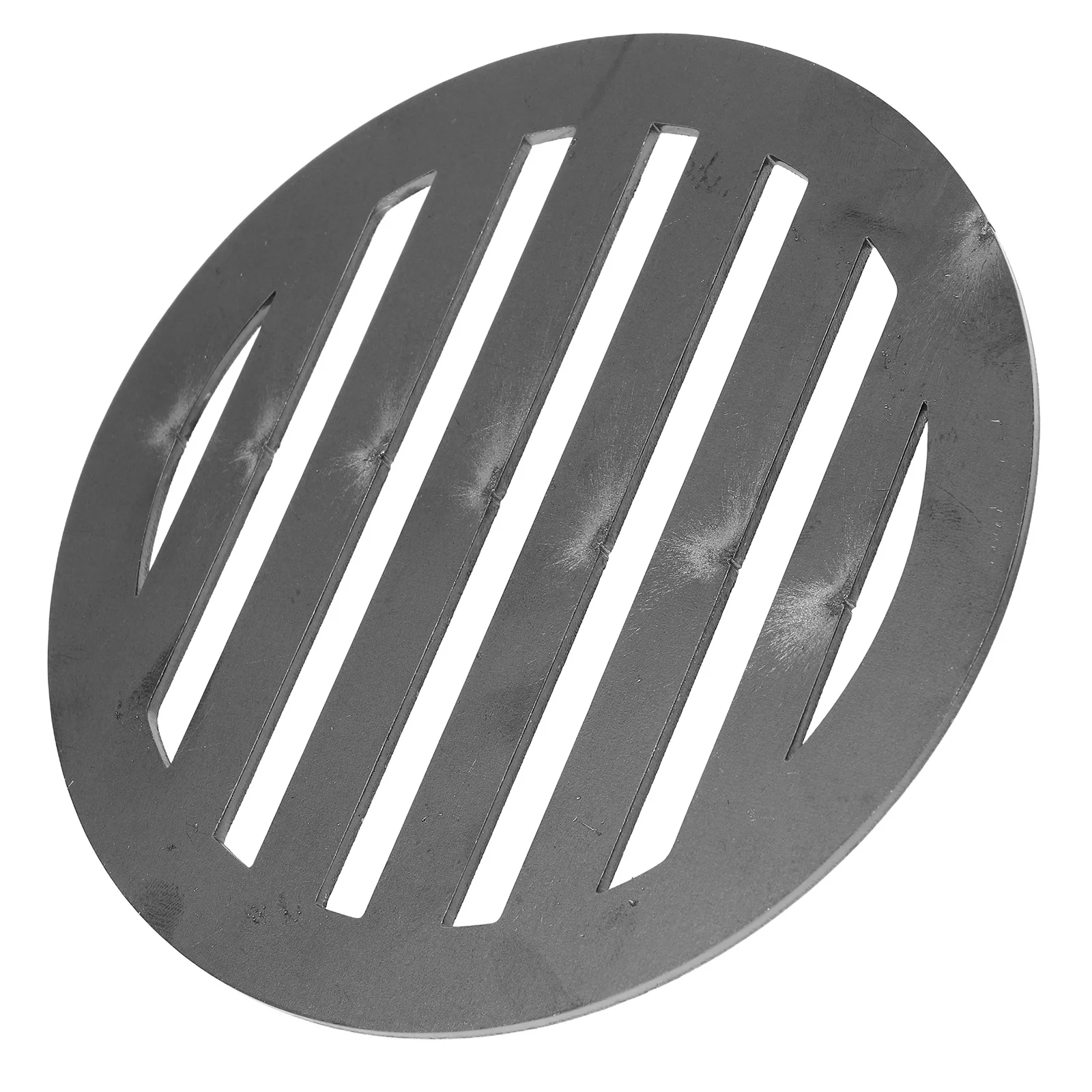 

Bbq Cast Iron Charcoal Grill Plate Replacement Fire Grate For Camping Picnic Barbecue 145Mm Round Iron Fireplace Grate Enhanced