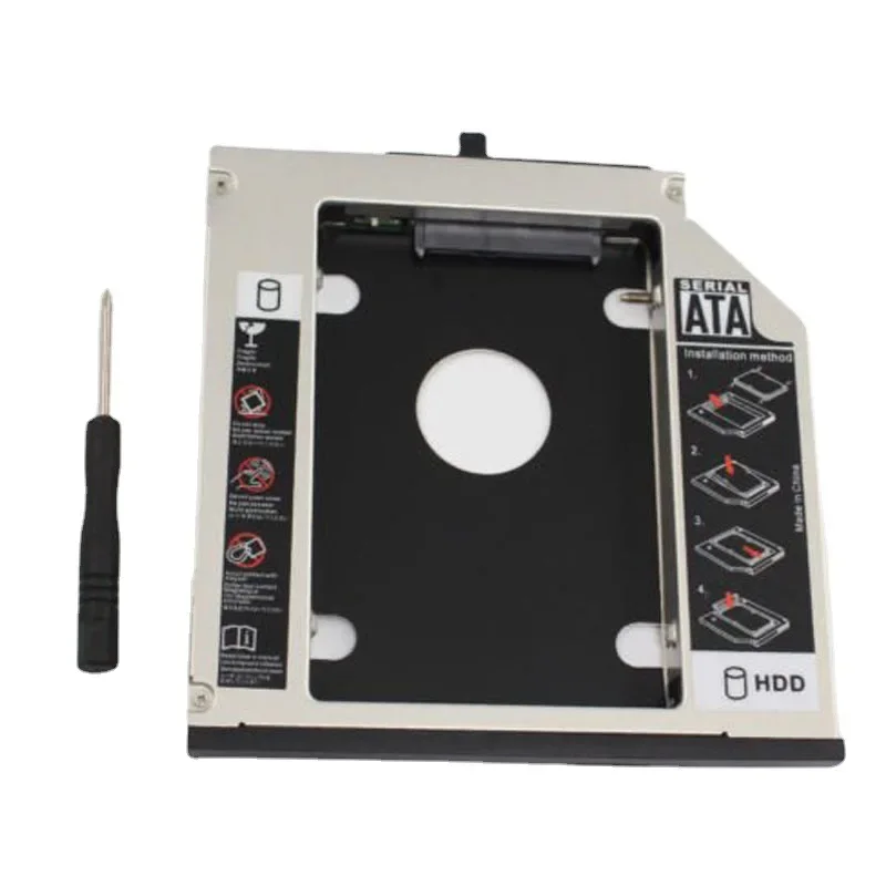 For IBM ThinkPad R400 T420 Optical Drive Hard Disk Carrier/Holder, Solid State Drive Carrier