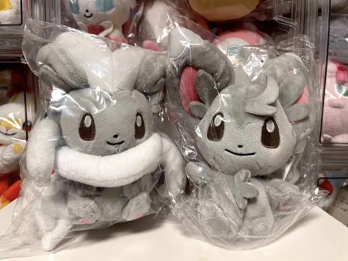 Japanese Pokémon Palm Fit Collection Plush Doll Minccino Cinccino Children's Day, Birthday, New Year, Christmas Gifts