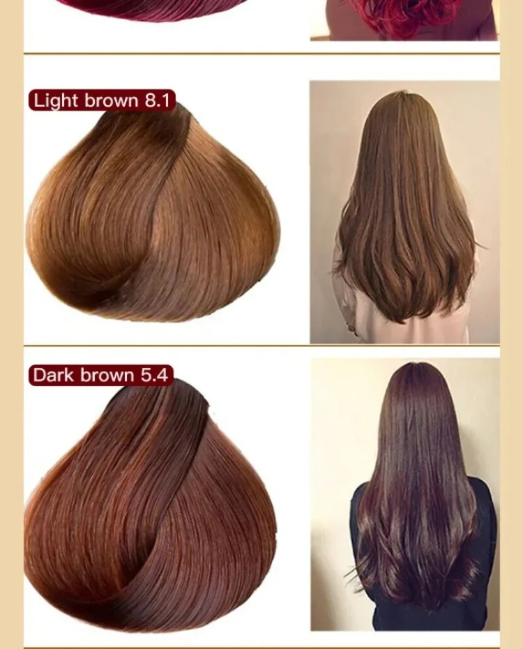 Natürliches, schnell färbendes Arganöl für Haarfärbemittel, schnelles Haarfärbeshampoo, langanhaltend, für Männer und Frauen, professionelle Färbung, 500 ml – Detail 13