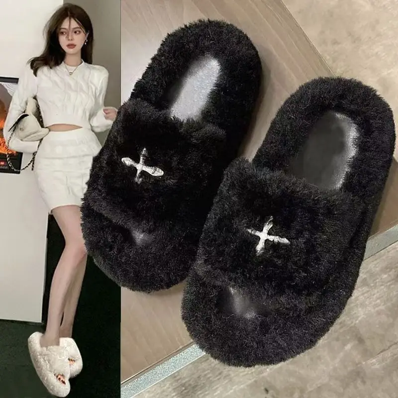 

Women's Outerwear: New Autumn Collection - Ultra-Popular Thick-Soled Anti-Slip Warm Cotton Slippers for Women
