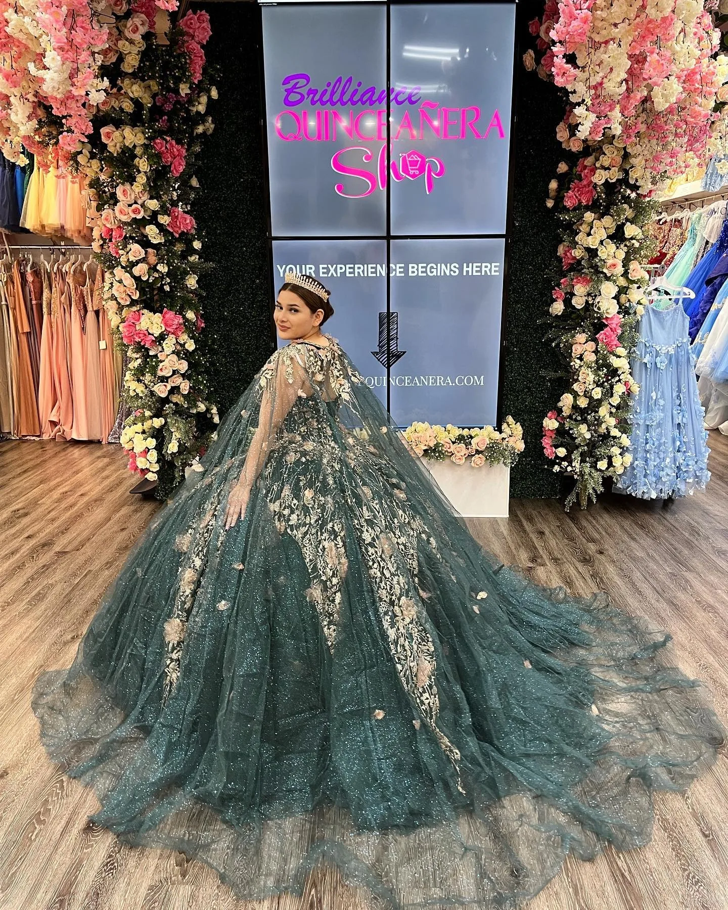 Vestidos De Fiesta Quinceanera Jurken Voor Vrouwen Glitter Tule Applique Sweet 16 Prom Jurk Baljurk Vestidos De 15 Quinceañera