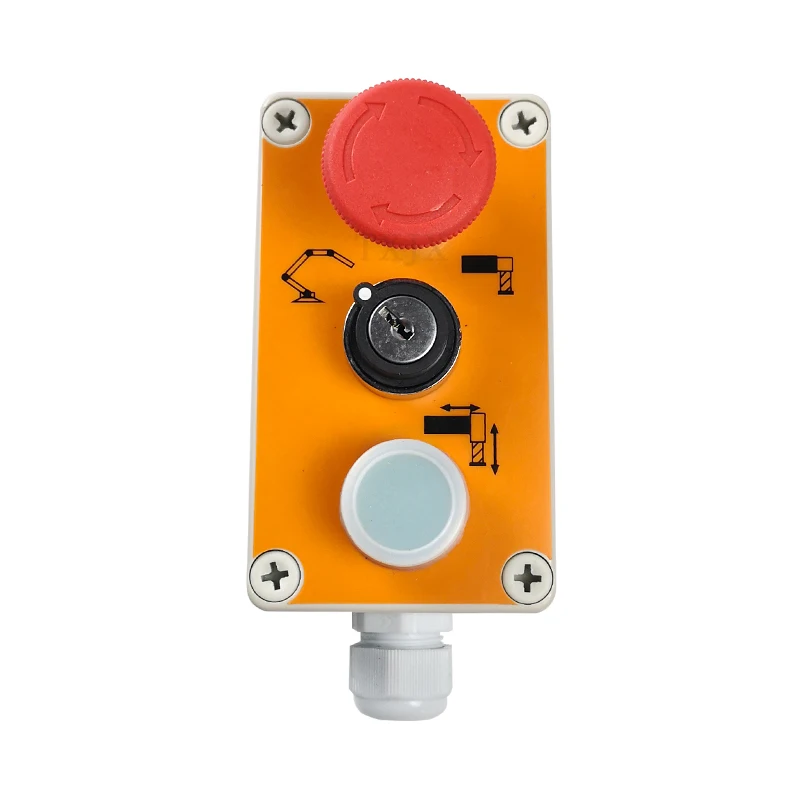 

Zoomlion pump truck support leg arm conversion operation box emergency stop mushroom head TYX1 switch for the top pump horn