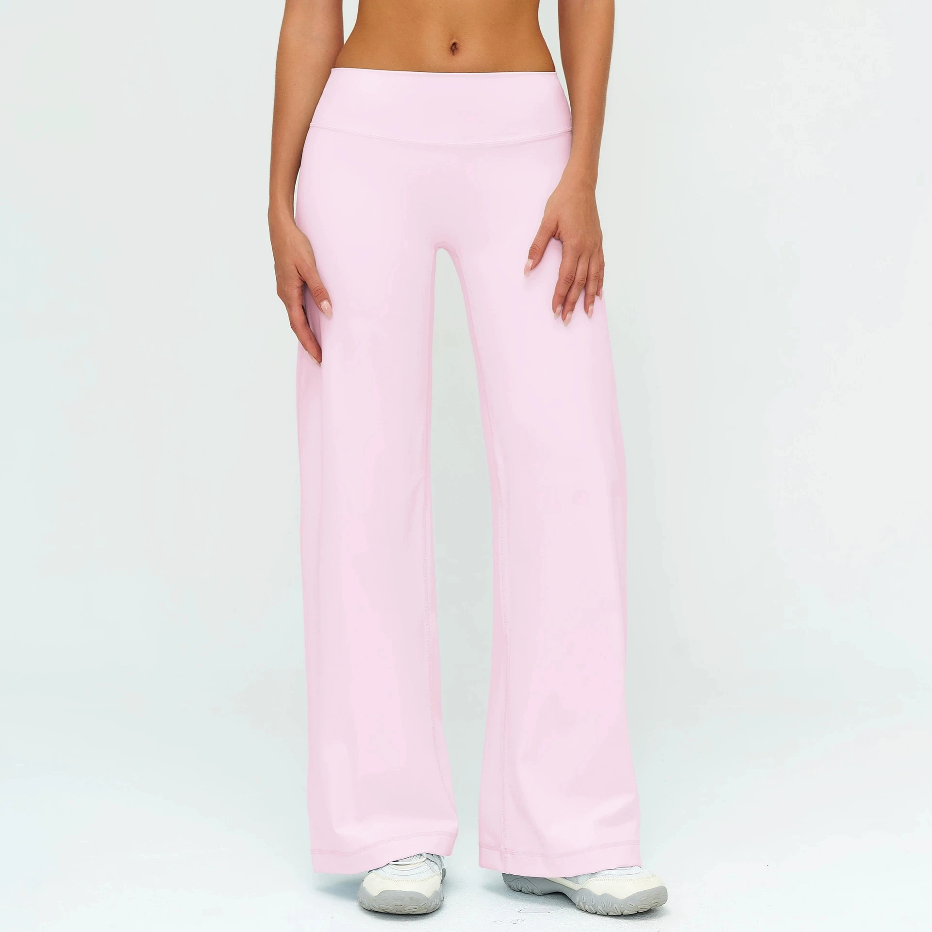 Women High Waist Wide Leg Pants Yoga Clothes Women Loose Casual Pilates Sports Trousers Outdoor Running Fitness Workout Leggings