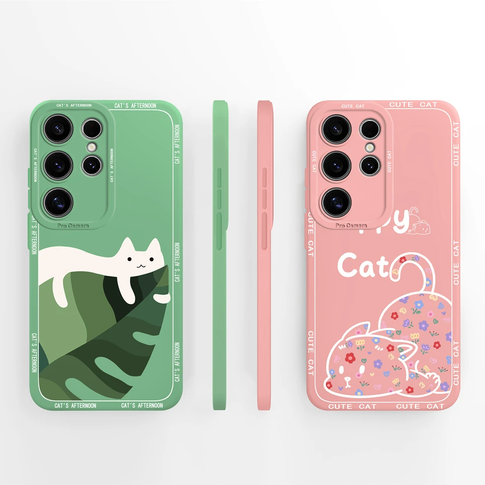 For Samsung Galaxy S25 Ultra Phone Case S25+ Coque Cute Panda Cases Soft Silicone Shell For SamsungS25 Cases Fundas Back Cover